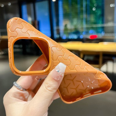 Чохол TPU Weaving для Apple iPhone 13 Pro (6.1") Orange