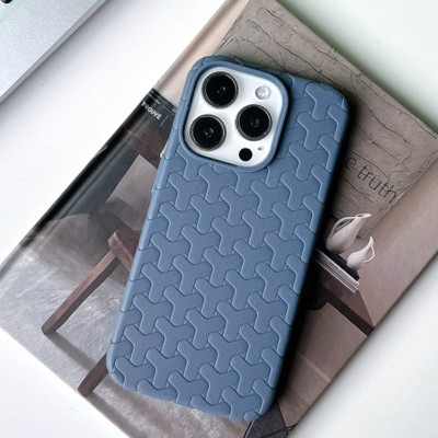 Чохол TPU Weaving для Apple iPhone 13 Pro Max (6.7") Blue