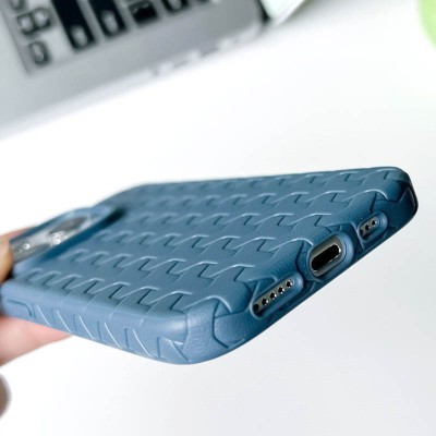 Чохол TPU Weaving для Apple iPhone 14 Pro (6.1") Blue Чохол TPU Weaving для Apple iPhone 14 Pro (6.1") Blue