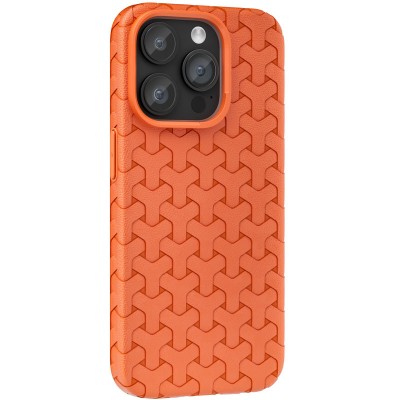 Чохол TPU Weaving для Apple iPhone 15 Pro Max (6.7") Orange Чохол TPU Weaving для Apple iPhone 15 Pro Max (6.7") Orange
