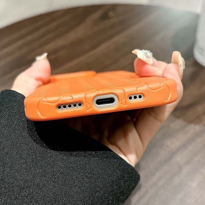 Чохол TPU Weaving для Apple iPhone 15 Pro Max (6.7") Orange Чохол TPU Weaving для Apple iPhone 15 Pro Max (6.7") Orange