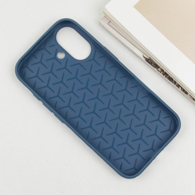 Чохол TPU Weaving для Apple iPhone 16 (6.1") Blue Чохол TPU Weaving для Apple iPhone 16 (6.1") Blue