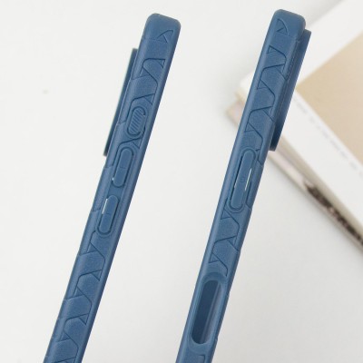 Чохол TPU Weaving для Apple iPhone 16 (6.1") Blue Чохол TPU Weaving для Apple iPhone 16 (6.1") Blue