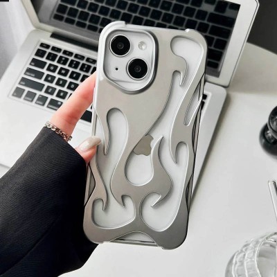 Чохол TPU WinFire для Apple iPhone 15 (6.1") Silver Чохол TPU WinFire для Apple iPhone 15 (6.1") Silver