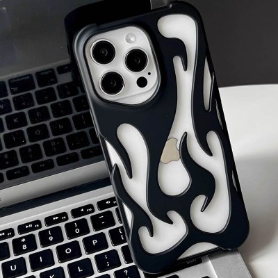 Чохол TPU WinFire для Apple iPhone 15 Pro Max (6.7") Black Чохол TPU WinFire для Apple iPhone 15 Pro Max (6.7") Black
