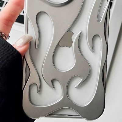 Чохол TPU WinFire для Apple iPhone 16 (6.1") Silver Чохол TPU WinFire для Apple iPhone 16 (6.1") Silver