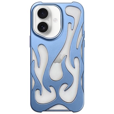 Чохол TPU WinFire для Apple iPhone 16 Plus (6.7") Blue Чохол TPU WinFire для Apple iPhone 16 Plus (6.7") Blue