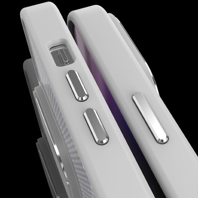 Чохол TPU+PC Carbon Mirage with MagSafe для Apple iPhone 15 Pro (6.1") Grey Чохол TPU+PC Carbon Mirage with MagSafe для Apple iPhone 15 Pro (6.1") Grey