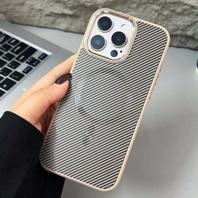 Чохол TPU+PC Carbon Mirage with MagSafe для Apple iPhone 16 Pro (6.3") Antique White Чохол TPU+PC Carbon Mirage with MagSafe для Apple iPhone 16 Pro (6.3") Antique White