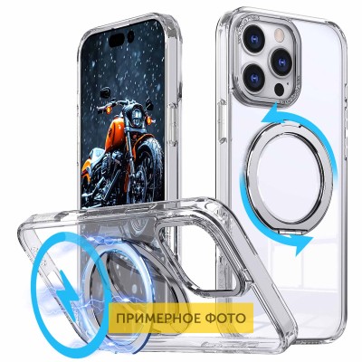 Чохол TPU+PC Empire with MagSafe and Ring для Apple iPhone 16 Plus (6.7") Clear