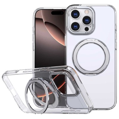 Чохол TPU+PC Empire with MagSafe and Ring для Apple iPhone 16 Pro Max (6.9") Clear Чохол TPU+PC Empire with MagSafe and Ring для Apple iPhone 16 Pro Max (6.9") Clear