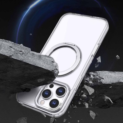 Чохол TPU+PC Empire with MagSafe and Ring для Apple iPhone 16 Pro Max (6.9") Clear Чохол TPU+PC Empire with MagSafe and Ring для Apple iPhone 16 Pro Max (6.9") Clear