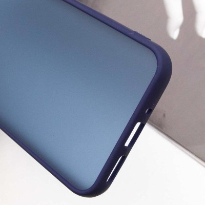 Чохол TPU+PC Lyon Frosted для Samsung Galaxy A55 Deep Navy Чохол TPU+PC Lyon Frosted для Samsung Galaxy A55 Deep Navy