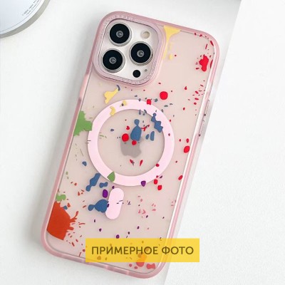 Чохол TPU+PC Flush with MagSafe для Apple iPhone 16 (6.1") Baby pink Чохол TPU+PC Flush with MagSafe для Apple iPhone 16 (6.1") Baby pink