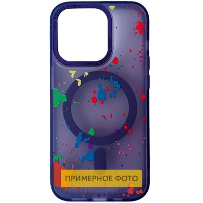 Чохол TPU+PC Flush with MagSafe для Samsung Galaxy S24 Ultra Dark purple