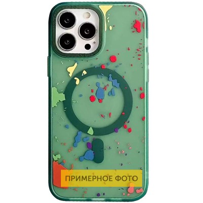 Чохол TPU+PC Flush with MagSafe для Samsung Galaxy S25 Ultra Dark green Чохол TPU+PC Flush with MagSafe для Samsung Galaxy S25 Ultra Dark green