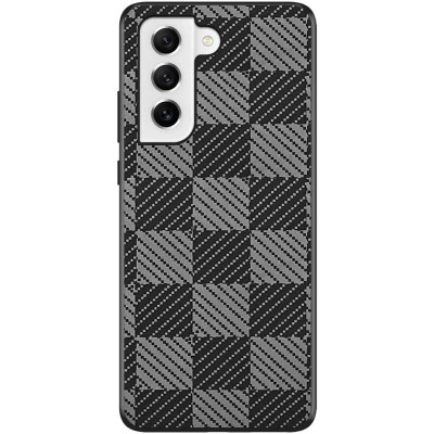 Чохол TPU+PC Grid для Samsung Galaxy S21 FE Cube Чохол TPU+PC Grid для Samsung Galaxy S21 FE Cube
