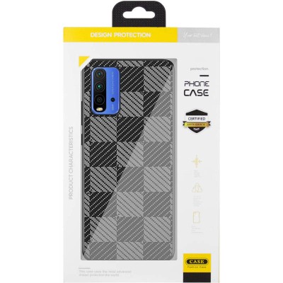 Чохол TPU+PC Grid для Xiaomi Redmi Note 9 4G / Redmi 9 Power / Redmi 9T Cube Чохол TPU+PC Grid для Xiaomi Redmi Note 9 4G / Redmi 9 Power / Redmi 9T Cube