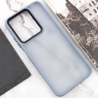 Чохол TPU+PC Lyon Frosted для Infinix Hot 40 Sierra Blue Чохол TPU+PC Lyon Frosted для Infinix Hot 40 Sierra Blue