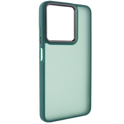 Чохол TPU+PC Lyon Frosted для Infinix Hot 40i / Spark Go 2024 / Spark 20 Green