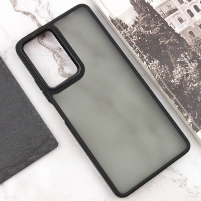 Чохол TPU+PC Lyon Frosted для Infinix Hot 50 4G Black Чохол TPU+PC Lyon Frosted для Infinix Hot 50 4G Black