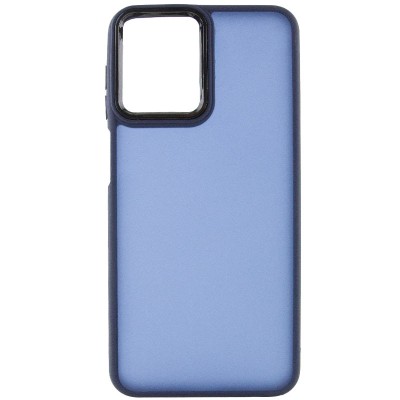 Чохол TPU+PC Lyon Frosted для Motorola Moto E13 Navy Blue Чохол TPU+PC Lyon Frosted для Motorola Moto E13 Navy Blue
