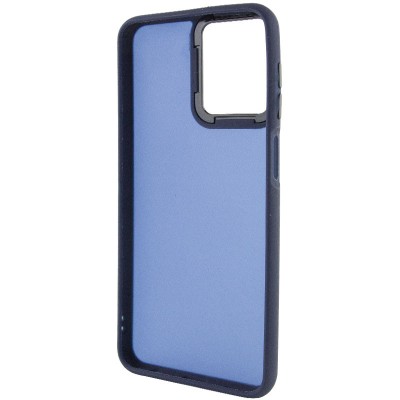 Чохол TPU+PC Lyon Frosted для Motorola Moto E13 Navy Blue Чохол TPU+PC Lyon Frosted для Motorola Moto E13 Navy Blue