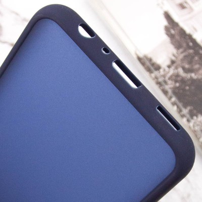 Чохол TPU+PC Lyon Frosted для Motorola Moto E13 Navy Blue Чохол TPU+PC Lyon Frosted для Motorola Moto E13 Navy Blue