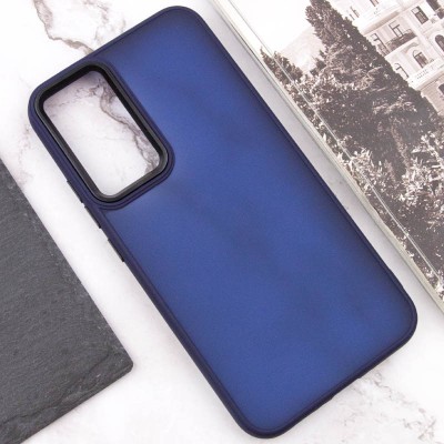 Чохол TPU+PC Lyon Frosted для Realme C61 4G / C63 4G Navy Blue