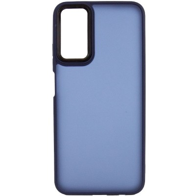 Чохол TPU+PC Lyon Frosted для Realme C65 4G Navy Blue Чохол TPU+PC Lyon Frosted для Realme C65 4G Navy Blue