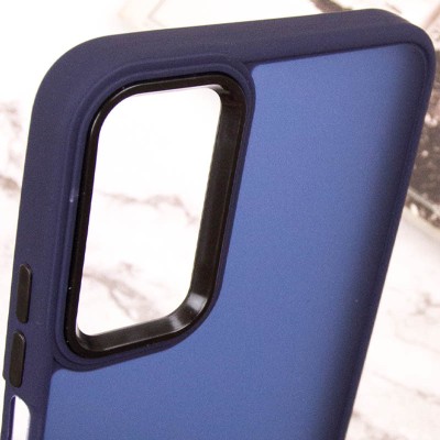 Чохол TPU+PC Lyon Frosted для Realme C65 4G Navy Blue Чохол TPU+PC Lyon Frosted для Realme C65 4G Navy Blue