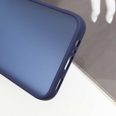 Чохол TPU+PC Lyon Frosted для Samsung Galaxy A16 4G/5G Navy Blue