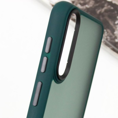 Чохол TPU+PC Lyon Frosted для Samsung Galaxy A50 (A505F) / A50s / A30s Green Чохол TPU+PC Lyon Frosted для Samsung Galaxy A50 (A505F) / A50s / A30s Green