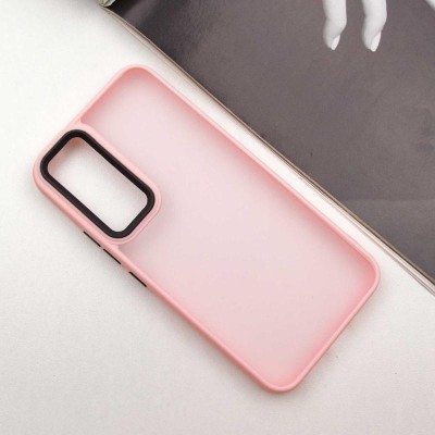 Чохол TPU+PC Lyon Frosted для Samsung Galaxy A55 Pink
