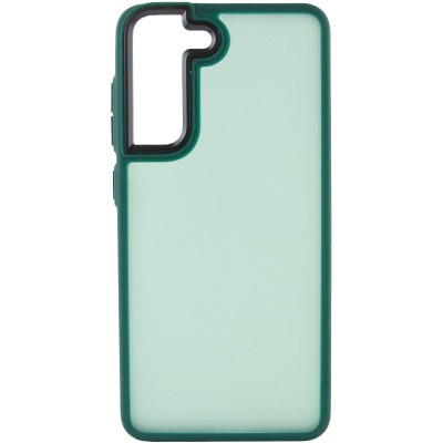 Чохол TPU+PC Lyon Frosted для Samsung Galaxy S21 FE Green Чохол TPU+PC Lyon Frosted для Samsung Galaxy S21 FE Green