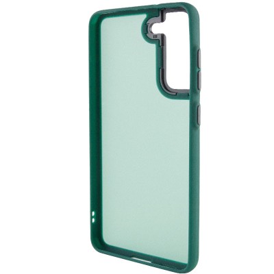 Чохол TPU+PC Lyon Frosted для Samsung Galaxy S21 FE Green Чохол TPU+PC Lyon Frosted для Samsung Galaxy S21 FE Green