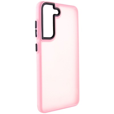 Чохол TPU+PC Lyon Frosted для Samsung Galaxy S21 FE Pink Чохол TPU+PC Lyon Frosted для Samsung Galaxy S21 FE Pink