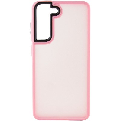 Чохол TPU+PC Lyon Frosted для Samsung Galaxy S21 FE Pink Чохол TPU+PC Lyon Frosted для Samsung Galaxy S21 FE Pink