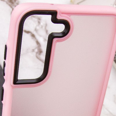 Чохол TPU+PC Lyon Frosted для Samsung Galaxy S21 FE Pink Чохол TPU+PC Lyon Frosted для Samsung Galaxy S21 FE Pink
