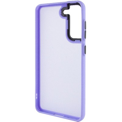 Чохол TPU+PC Lyon Frosted для Samsung Galaxy S21 FE Purple Чохол TPU+PC Lyon Frosted для Samsung Galaxy S21 FE Purple