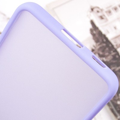 Чохол TPU+PC Lyon Frosted для Samsung Galaxy S21 FE Purple Чохол TPU+PC Lyon Frosted для Samsung Galaxy S21 FE Purple
