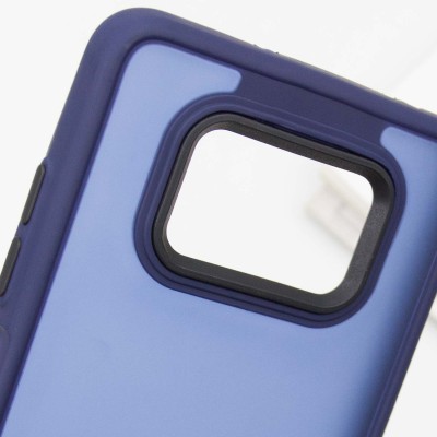 Чохол TPU+PC Lyon Frosted для Xiaomi Poco X3 NFC / Poco X3 Pro Navy Blue Чохол TPU+PC Lyon Frosted для Xiaomi Poco X3 NFC / Poco X3 Pro Navy Blue