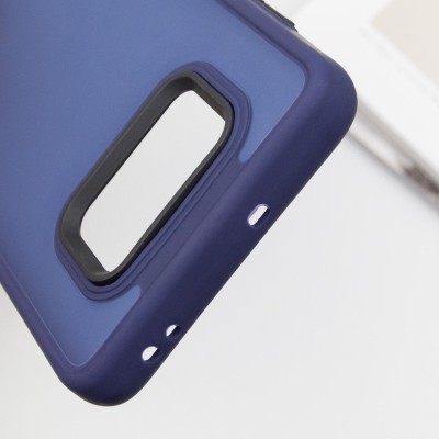 Чохол TPU+PC Lyon Frosted для Xiaomi Poco X3 NFC / Poco X3 Pro Navy Blue Чохол TPU+PC Lyon Frosted для Xiaomi Poco X3 NFC / Poco X3 Pro Navy Blue