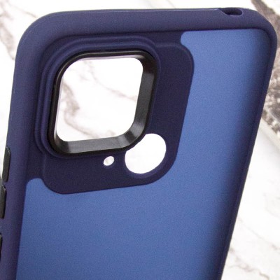 Чохол TPU+PC Lyon Frosted для Xiaomi Redmi 10C Navy Blue Чохол TPU+PC Lyon Frosted для Xiaomi Redmi 10C Navy Blue