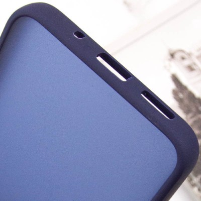 Чохол TPU+PC Lyon Frosted для Xiaomi Redmi 13C / Poco C65 Navy Blue Чохол TPU+PC Lyon Frosted для Xiaomi Redmi 13C / Poco C65 Navy Blue