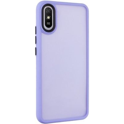 Чохол TPU+PC Lyon Frosted для Xiaomi Redmi 9A Purple Чохол TPU+PC Lyon Frosted для Xiaomi Redmi 9A Purple