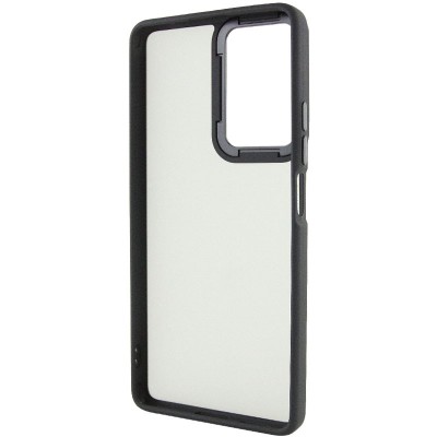 Чохол TPU+PC Lyon Frosted для Xiaomi Redmi Note 10 Pro / 10 Pro Max Black Чохол TPU+PC Lyon Frosted для Xiaomi Redmi Note 10 Pro / 10 Pro Max Black