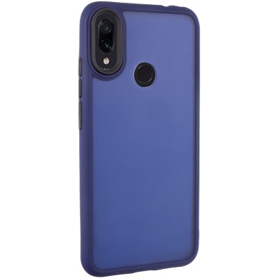 Чохол TPU+PC Lyon Frosted для Xiaomi Redmi Note 7 / Note 7 Pro / Note 7s Navy Blue Чохол TPU+PC Lyon Frosted для Xiaomi Redmi Note 7 / Note 7 Pro / Note 7s Navy Blue