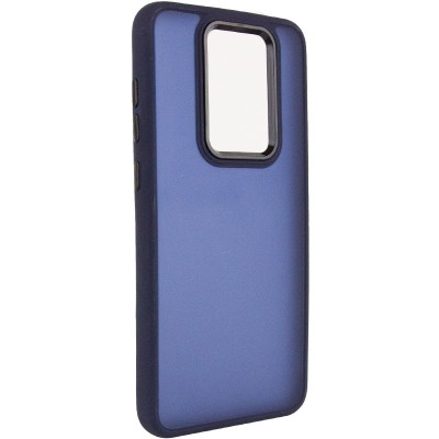 Чохол TPU+PC Lyon Frosted для Xiaomi Redmi Note 9 / Redmi 10X Navy Blue Чохол TPU+PC Lyon Frosted для Xiaomi Redmi Note 9 / Redmi 10X Navy Blue