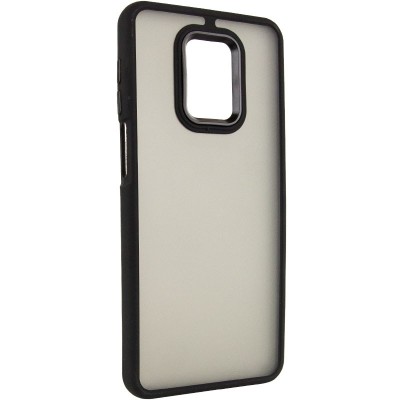Чохол TPU+PC Lyon Frosted для Xiaomi Redmi Note 9s / Note 9 Pro / Note 9 Pro Max Black Чохол TPU+PC Lyon Frosted для Xiaomi Redmi Note 9s / Note 9 Pro / Note 9 Pro Max Black